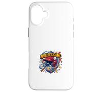 Shield of the Game Baseball Catcher Defense Graphic Case for iPhone 16 Plus