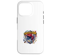 Shield of the Game Baseball Catcher Defense Graphic Case for iPhone 16 Pro