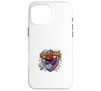 Shield of the Game Baseball Catcher Defense Graphic Case for iPhone 16 Pro Max