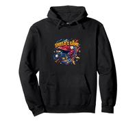 Shield of the Game Baseball Catcher Defense Graphic Pullover Hoodie
