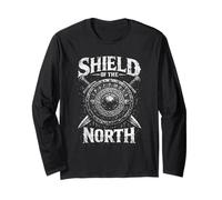 Shield of the North - Norse Guardian Viking Heritage Long Sleeve T-Shirt