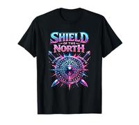 Shield of the North - Norse Guardian Viking Heritage T-Shirt