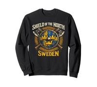 Shield of the North - Sweden Viking Norse Mythology Sweatshirt