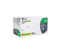 Shield Powder Free Nitrile Disposable Gloves Large Blue (Pack 100)