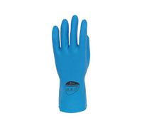 Shield Rubber Household Gloves 0.33mm 30cm Pairs Medium Blue (Pack of 12) GR03G12