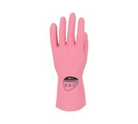 Shield Rubber Household Gloves 0.33mm 30cm Pairs Medium Pink (Pack of 12) GRO3P12