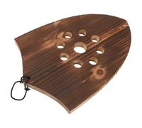 Shield Shaped Vertical Garden Planter Succulent Wall Planter for Patio Decor Solid Wood Material Supports Vertical Plant Boards Garden Wall Hanging Fern Hanger