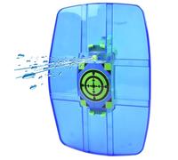 Shield-Shaped Water Spray Toy - 29.5x21cm ABS Defensive | 150ml Capacity Handheld Soaker For Kids | Shield Water Squirt Toy For Summer Pool Games | Durable Outdoor Beach Play Accessor