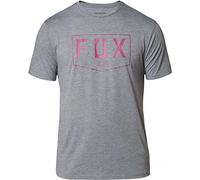 Shield Ss Tech Tee Heather Graphite