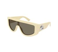 Shield Sunglasses - female - Gucci - Sunglasses - Beige - ONE SIZE - Accessories ONE SIZE