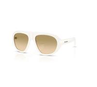 Shield Sunglasses - female - Prada - Sunglasses - White - 57 MM - Accessories 57 MM