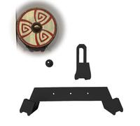 Shield Wall Mount Display Shelf, Adjustable Wall Mounted Shield Display Bracket, Shield Wall Mount Display Shelf For Collectibles, Suitable For All Kinds Of Shields (1)