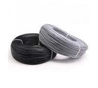 Shielded Alarm Cable, UL2547 Shielded Wire Channel Audio Cable 18-30 AWG 2-8 Cores 10M Multicolor(GRAY,22 AWG X 10 M-2CORES)