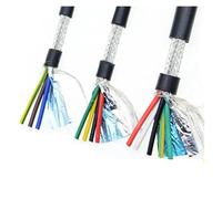 Shielded Signal Cable Pure Copper UL2464 Control Wire 2-8 Core 18-22 98 Meters(2 Core 22awg 98meter)