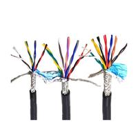 Shielded Signal Control Cable RVSP Shielded Twisted Pair Copper Wire 16-24AWG 2-8 Core 5m RS485(2 Core 24awg 5m)