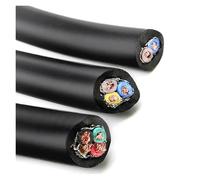 Shielded Signal Control Cable Screened Copper Twisted Pair Cable UL2464 RVVP 2 Meters 2-40Cores 18-26AWG Multisize(5 26 AWG 0.15MM)