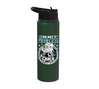 Shieldmaiden Valkyrie Lagertha Germanic Warrior Woman Stainless Steel Insulated Water Bottle