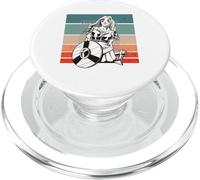 Shieldmaiden Viking Warrior Shield Battle Armor Axe Warrior PopSockets PopGrip for MagSafe