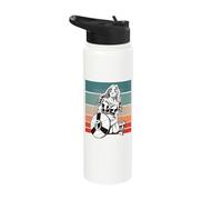 Shieldmaiden Viking Warrior Shield Battle Armor Axe Warrior Stainless Steel Insulated Water Bottle