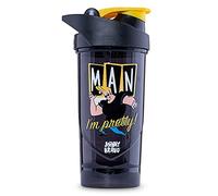 Shieldmixer Hero Pro Classic Shaker for Whey Protein Shakes and Pre Workout, BPA Free, 700 ml, Go Hard or Go Home