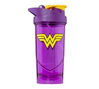 Shieldmixer Hero Pro Classic Shaker for Whey Protein Shakes and Pre Workout, BPA Free, 700 ml, Superman Classic