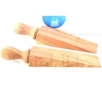 ShieldUp 2 x Wooden Door Stops | Elegant Wood Wedges