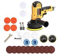 Shienfir Polisher Buffer 700W Car Furniture Polishing Machines, Electric Rotary Car Polishers and Buffers Machines Variable Speed 600-3700 RPM Car Polishers for Auto Sanding Polishing