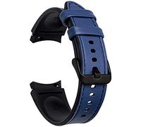 Shieranlee 20mm Leather Watch Straps for Samsung Galaxy Watch4 44mm Strap,Galaxy Watch4 40mm Strap,Galaxy Watch4 Classic 42mm 46mm Strap