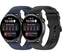 Shieranlee 22mm Strap Compatible with HUAWEI Watch3 Strap,Soft Silicone Strap for HUAWEI Watch3 pro Strap,Vantage M/M2,Letsfit IW2/Popglory strap/BV-X1/BV-SW01/UMIDIGI Uwatch 3S/COROS Strap