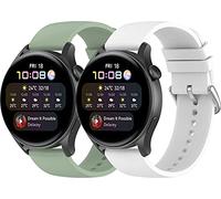 Shieranlee 22mm Strap Compatible with HUAWEI Watch3 Strap,Soft Silicone Strap for HUAWEI Watch3 pro Strap,Vantage M/M2,Letsfit IW2/Popglory strap/BV-X1/BV-SW01/UMIDIGI Uwatch 3S/COROS Strap