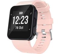 Shieranlee Band Compatible with Garmin Forerunner 35, Soft Silicone Watch Band Replacement Strap, for Garmin Forerunner 35 Smart Watch, Fit 5.11-9.05 Inch (130mm-230mm) Wrist