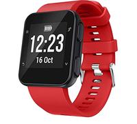 Shieranlee Band Compatible with Garmin Forerunner 35, Soft Silicone Watch Band Replacement Strap, for Garmin Forerunner 35 Smart Watch, Fit 5.11-9.05 Inch (130mm-230mm) Wrist