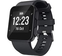 Shieranlee Band Compatible with Garmin Forerunner 35, Soft Silicone Watch Band Replacement Strap, for Garmin Forerunner 35 Smart Watch, Fit 5.11-9.05 Inch (130mm-230mm) Wrist