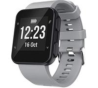 Shieranlee Band Compatible with Garmin Forerunner 35, Soft Silicone Watch Band Replacement Strap, for Garmin Forerunner 35 Smart Watch, Fit 5.11-9.05 Inch (130mm-230mm) Wrist