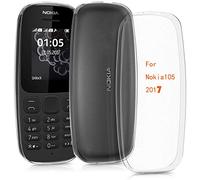 Shieranlee Case for nokia 105,Clear Transparent Ultra Slim Protective Shockproof Back TPU Silicone Gel Case Cover for Nokia 105 Single SIM Mobile Phone (2017 Edition)