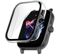 Shieranlee Cases Compatible with amazfit GTS3 case,TPU Screen Protector Armor Shell Protective Case for amazfit GTS3 Smartwatch
