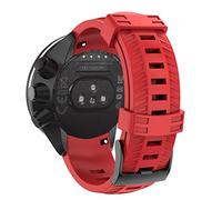 Shieranlee Compatible Suunto 9 Strap Soft Silicone Watch Band for Suunto 9 GPS Baro Replacement Watch Strap for Men Women