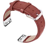 Shieranlee Compatible with Fenix 5S/Fenix 5S Plus Strap,20mm Genuine Leather Easy Fit Release Watch Bands for Fenix 5S/Fenix 5S Plus/Fenix 6S/Fenix 6S Pro