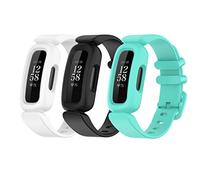Shieranlee Compatible with Fitbit inspire 3 strap, fitbit inspire 2 strap,ace 3 strap,Soft Silicone Bracelet Accessories Watch Band Repalcement Strap, Colorful Sport Wristbands