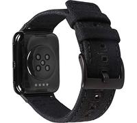 Shieranlee Compatible with Oppo watch 1 46mm strap,Soft Woven Nylon Replacement Band with Adjustable Closure