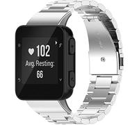 Shieranlee Metal Strap Compatible with Garmin Forerunner 35 Strap/Garmin Approach S10 Stainless Steel Replacement Strap for Forerunner 35/Garmin Approach S10 Golf Watch, Forerunner 35, forerunner 35