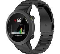 Shieranlee Metal Straps Compatible with Garmin Forerunner 45 Strap, Replacement Stainless Steel Wristband Bands for Forerunner 45/Swim 2 Smartwatch