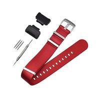 Shieranlee NATO Nylon Strap Watchband for Casio G-Shock GA-110 120 GA-400 GD-100 DW-5600 GLS-8900 Canvas Men Bracelet Band Black Adapters