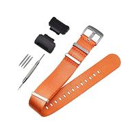Shieranlee NATO Nylon Strap Watchband for Casio G-Shock GA-110 120 GA-400 GD-100 DW-5600 GLS-8900 Canvas Men Bracelet Band Black Adapters