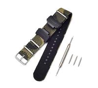 Shieranlee NATO Nylon Strap Watchband for Casio G-Shock GA-110 120 GA-400 GD-100 DW-5600 GLS-8900 Canvas Men Bracelet Band Black Adapters