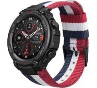 Shieranlee Nylon NATO Watch Strap Compatible with Amazfit T-Rex pro Strap, Replacement Bands for Amazfit T-Rex Smartwatch, Military Standard Certified, Tough Body, GPS