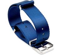 Shieranlee Premium NATO Watch Strap for Men - Adjustable Watch Straps - 300mm Replacement Seatbelt Nylon Watch Band with Floating Keeper & Advanced Stainless Steel Hardware - Available in 20mm & 22mm