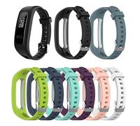 Shieranlee Replacement Silicone Wrist Band Strap For Huawei Band 4E/3E
