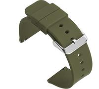 Shieranlee Silicone Quick Release Replacement 12MM 14MM 16MM 18MM 19MM 20MM 21mm 22MM 24MM Watchband Watch Strap