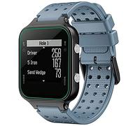 Shieranlee Silicone Watch Strap Compatible with Garmin Approach S20 Strap/Approach S5/Approach S6/Forerunner 220 230 235 630 620 735 Silicone Watchbands, Approach S20